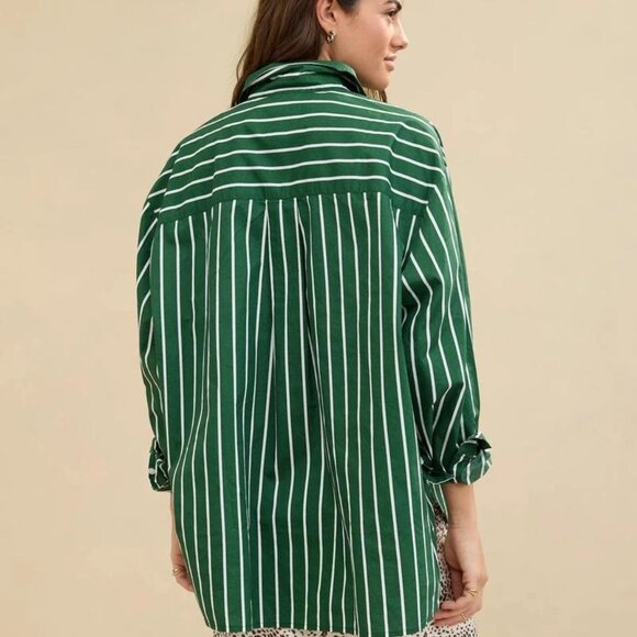 Aerie Good Day Cover Up Button Down Shirt - Picture 2 of 5